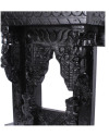 Black Solid Wood Jharokha